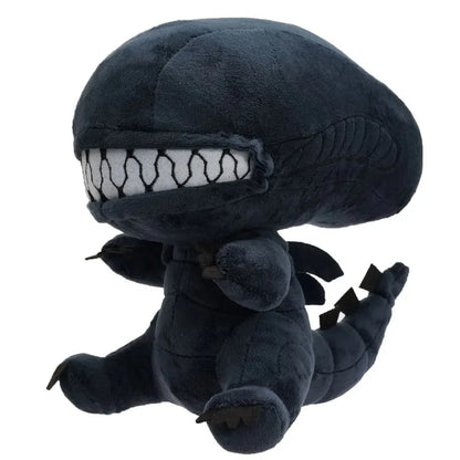 25cm Alien Xenomorph Plush Toy – Soft Cartoon Stuffed Doll for Boys & Girls, Birthday & Christmas Gift