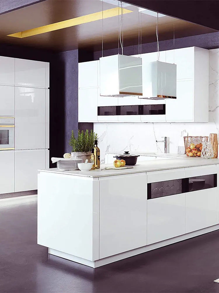 Pearl White PVC Self-Adhesive Wallpaper - DIY Decorative Film for Furniture Renovation, Waterproof Wall Paper for Kitchen Cabinets