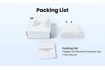 GIRIER Tuya ZigBee Gateway Hub – Plug-in Multi-Mode Bridge, Bluetooth Mesh Hub for Smart Home Automation