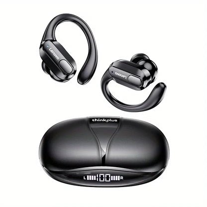 Lenovo XT80 Wireless Earbuds - Bluetooth 5.3 Earphones With Mic Noise Reduction Earhooks Waterproof Headset