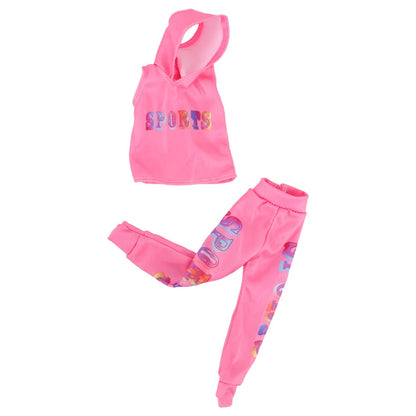 30cm Ken Doll Clothes – Pop Suit Top & Pants Outfit for Boys, Holiday Gift Doll Accessories