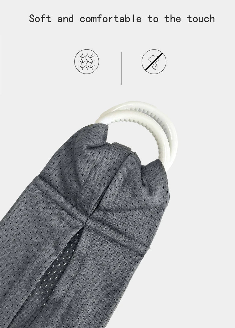 Ergonomic Double Ring Baby Carrier - Adjustable Breathable Mesh Infant Backpack with Front-Facing Support