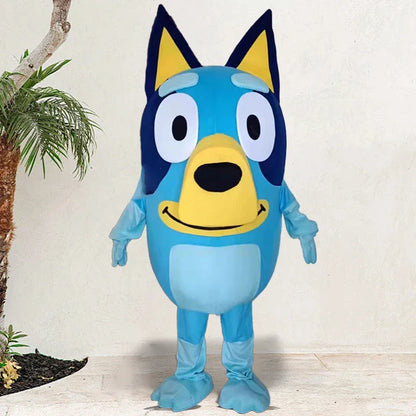 Bluey Bingo Dog Cosplay Costume — Adult Cartoon Doll Outfit for Walking, Performance & Events