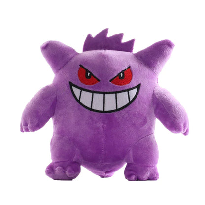 Pokemon Plush Toys Collection — Pikachu, Squirtle, Charmander, Bulbasaur, Charizard, Gengar & Mewtwo Stuffed Dolls for Kids Gifts