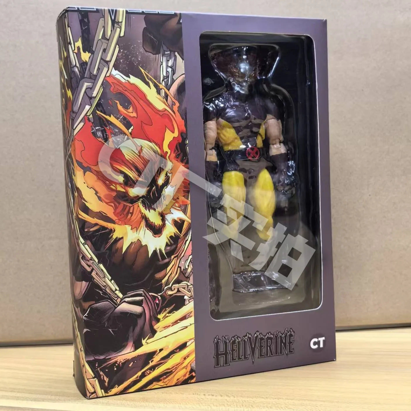 CT Toys Wolverine Hellverine Figure — Mafex 096/138 X-Men Anime Action Collectible Model Toy Gift