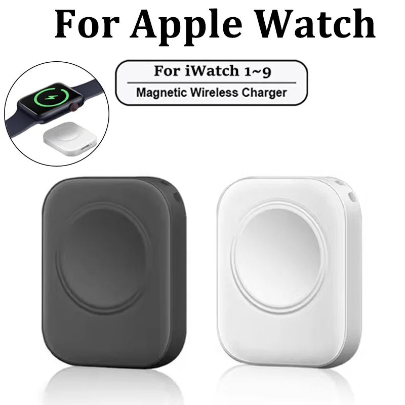 Magnetic Wireless Fast Charger for Apple Watch – Type-C Cable Compatible with Series 9 to 1 & SE