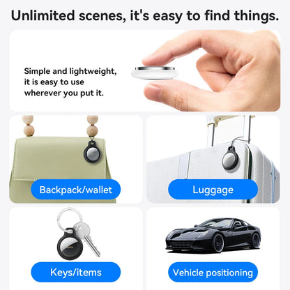 E91 Airtag Bluetooth GPS Smart Tracker Finder for Pet Dog Car Key Wallet Anti-Lost Device