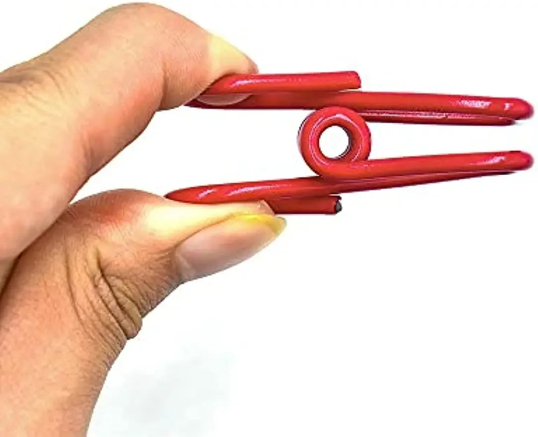 10-Pack Chip Clips - Utility PVC-Coated Steel Clips for Food Packages, Chips Bags, Clothes, and More