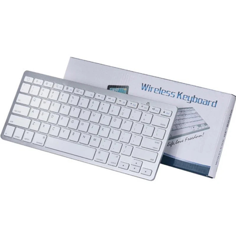 Mini Portable 78-Key Wireless Bluetooth Keyboard for PC, Tablet, iPad & Mobile Phones