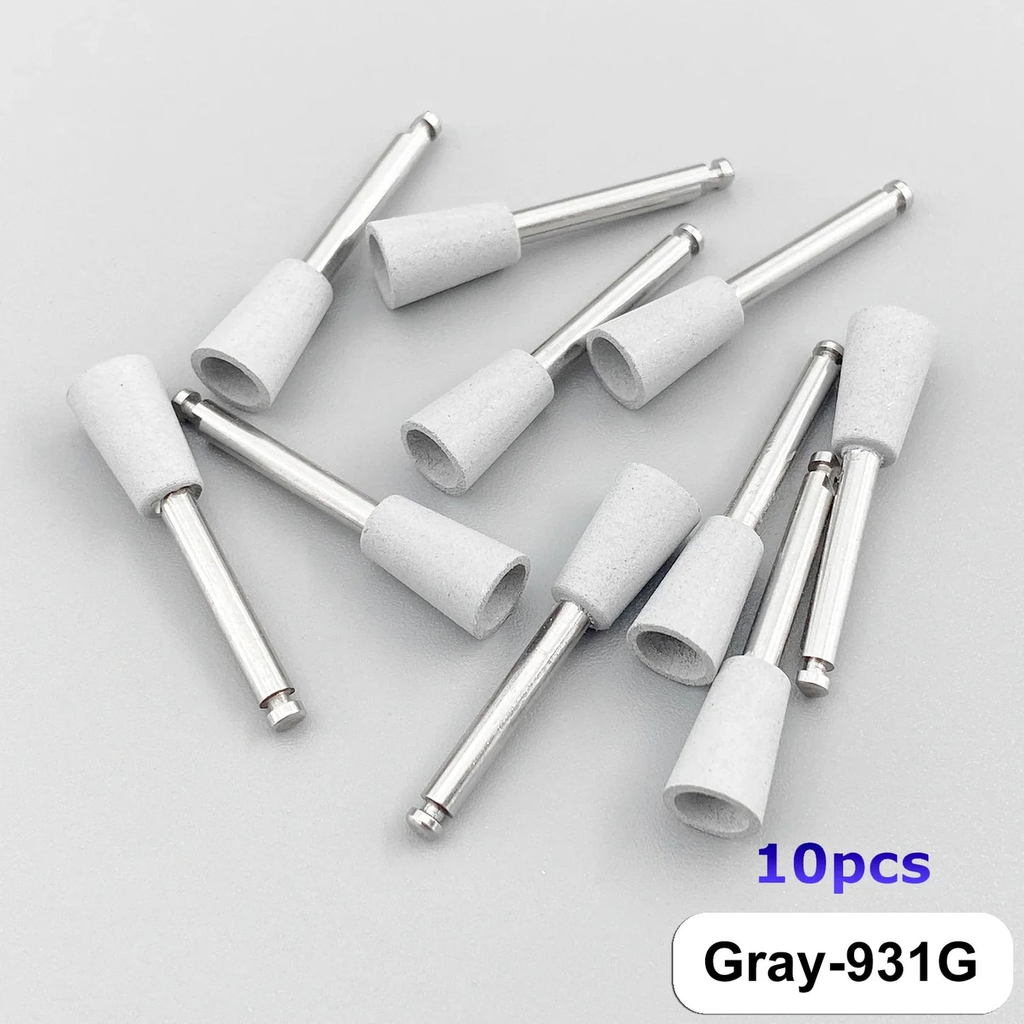 WELLCK Dental Silicone Grinding Heads – 12/10pcs Teeth Polisher for Low-Speed Dental Tools & Lab Use