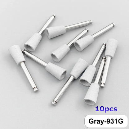 WELLCK Dental Silicone Grinding Heads – 12/10pcs Teeth Polisher for Low-Speed Dental Tools & Lab Use
