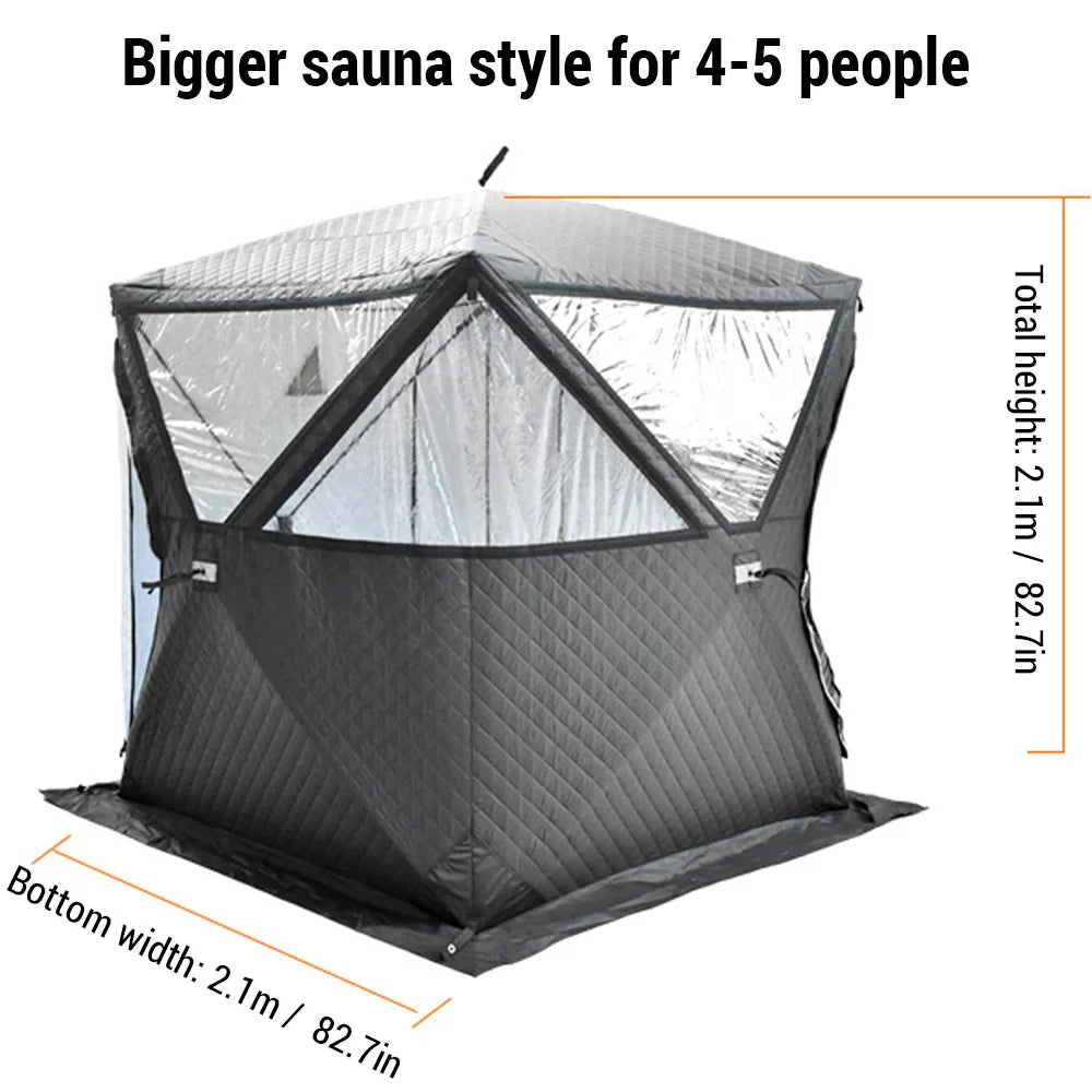 Easy Set-Up Winter Ice Fishing Tent – Portable Waterproof & Windproof Shelter for Ice Fishing