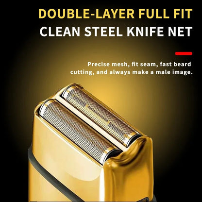 Kemei Hair Trimmer – Electric Razor & Foil Shavers, Professional Beard Trimmer for Men, Grooming Kit & Barber Clippers
