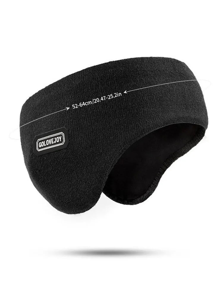 Winter Men's Padded Ear Warmers - Thickened Warm Ear Muffs for Cold and Wind Protection