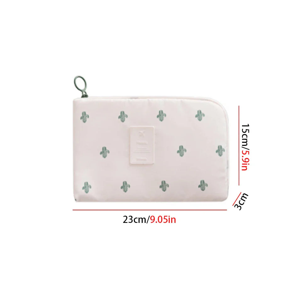 Portable Data Cable Storage Bag: Travel Earphone Wire Organizer Case - Multi-Function Headset Bag for Cables