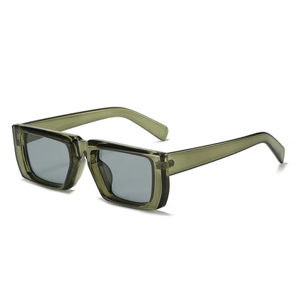 New Y2K Square Sunglasses for Men & Women – Trendy UV400 Designer Shades Eyewear