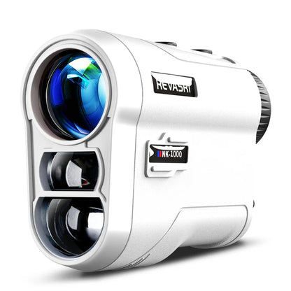 REVASRI Golf Laser Rangefinder 600M/Yard – USB Rechargeable with Slope Compensation, Flag Lock & Vibration
