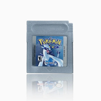 Pokemon 16-Bit Game Cartridge for GBC – Blue, Crystal, Gold, Green, Red, Silver, Yellow Series, USA Version