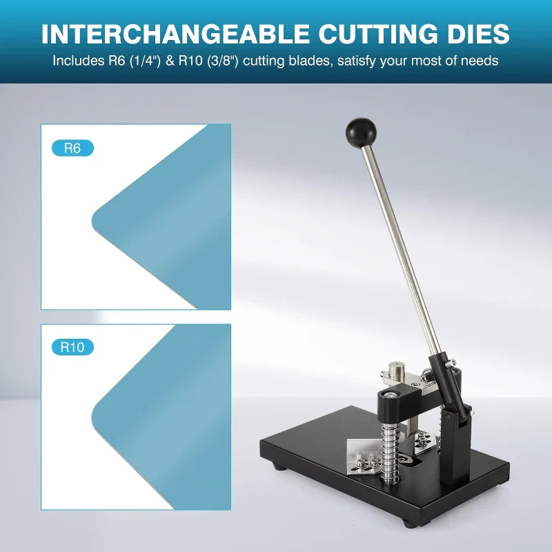 Corner Rounder Cutter Machine – R6/R10 Heavy Duty Paper Die Cutter for Printing & Packaging