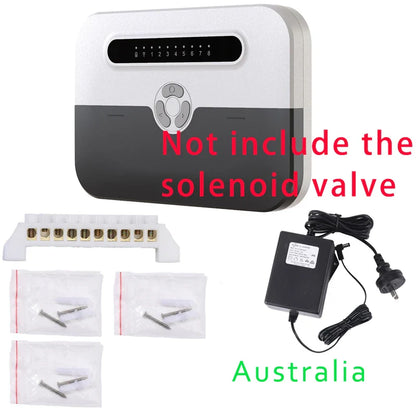 8 Station WiFi Indoor Smart Sprinkler Controller – Remote Irrigation System Control via Phone, Alexa Compatible