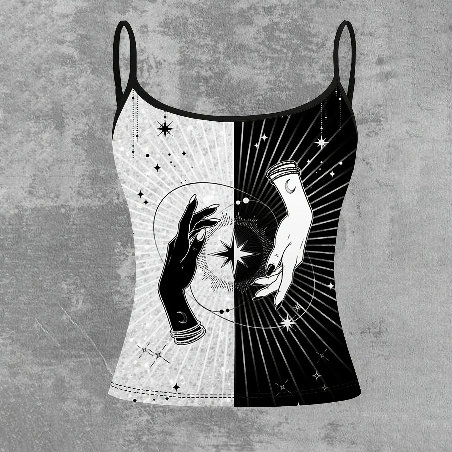 Women’s Slim Strap Tank Top – Breathable Summer Sleeveless Casual Top