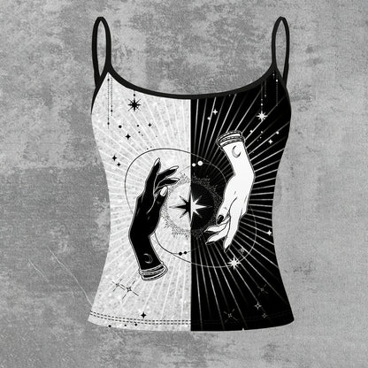 Women’s Slim Strap Tank Top – Breathable Summer Sleeveless Casual Top