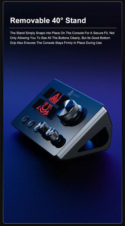 Ajazz AKP03E Desktop Helper Console – Programmable Macro Mini Keyboard with Custom Buttons for Multi-Scenario Use