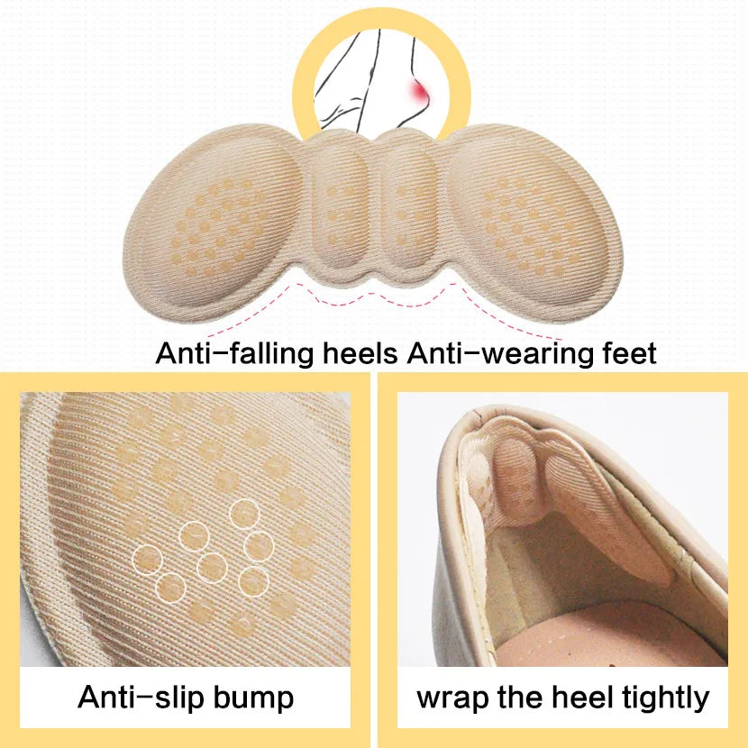 Women’s High Heel Shoe Insoles – Adjustable Adhesive Pads for Pain Relief, Foot Care, and Comfort
