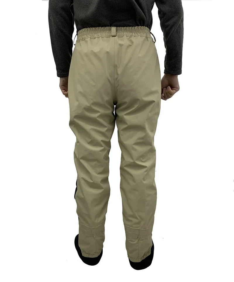 3 Layer Breathable Waterproof Fly Fishing Waist Waders – Stockingfoot High Pant Waders for Duck Hunting & Wading