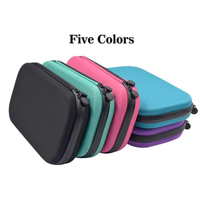 Portable Stethoscope Storage Case - EVA Travel Organizer with Mesh Pocket for Medical Tools, Hard Drive & Accessories