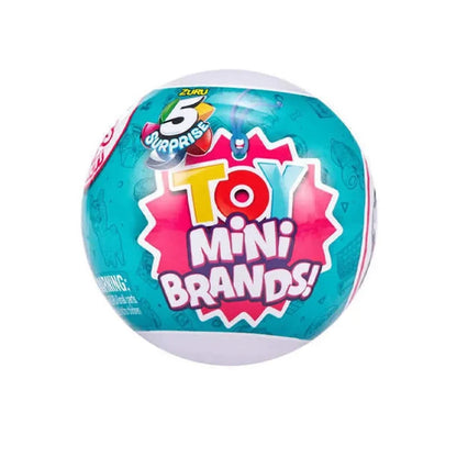 ZURU 5 Surprise Mini Brands Toy - Mystery Blind Box Miniature Collectible Surprise Gift for Kids