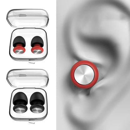 Silicone Soundproof Earplugs — Anti-Noise Sleeping & Swimming Ear Protection, Noise Reduction & Sound Insulation