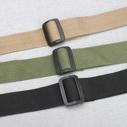Tactical 2-Point Rifle Sling Strap – Heavy Duty Nylon Adjustable Shoulder Belt for Outdoor Hunting & Military Sports Accessories