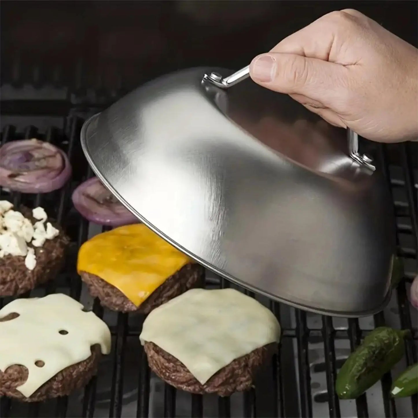 9-inch Stainless Steel Oven Squeegee Cover: Ideal BBQ Accessory for Outdoor Activities
