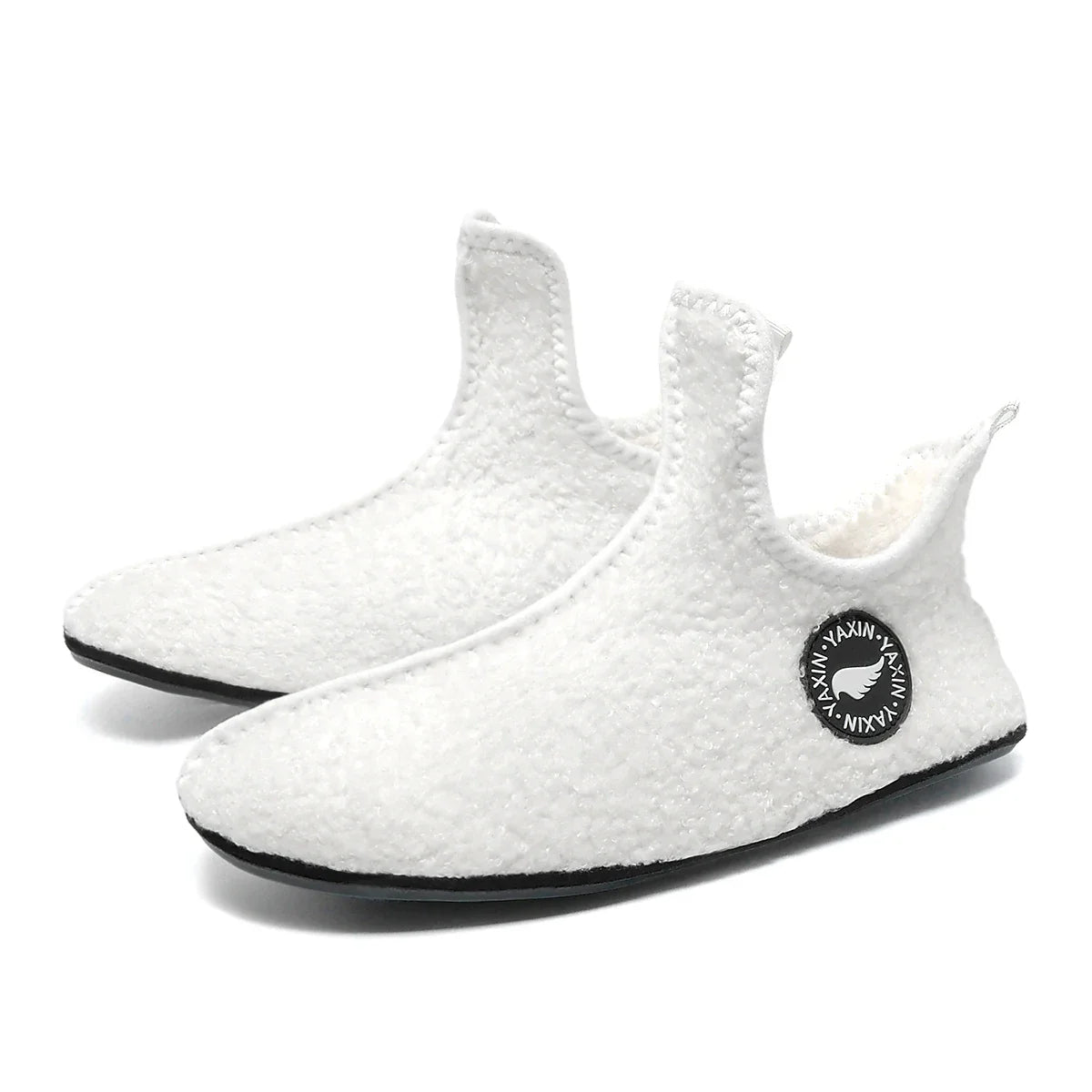 Classic Couples Slippers – Non-Slip Warm Indoor & Outdoor Cotton Shoes for Men & Women, Soft & Comfortable Flat Slippers