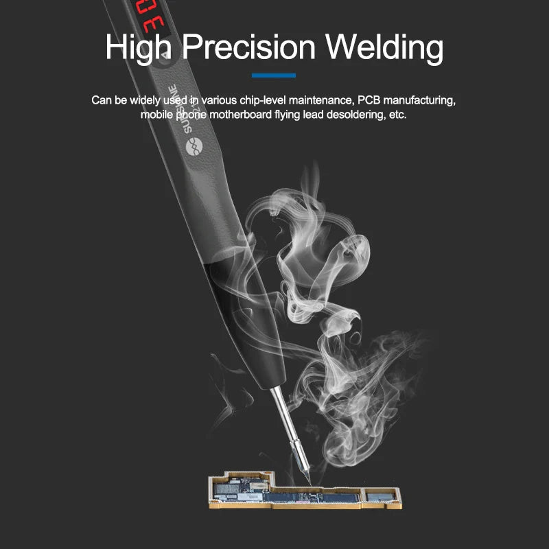 RELIFE Super Fine Soldering Tips C210 C245 C115 – Professional Iron Tips for GVM T210 T115 Stations