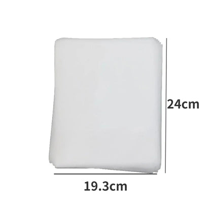 Nail Vacuum Filter Paper - Ultra-Thin Non-Woven Cotton Dust Collector Filters for Nail Dust Cleaners