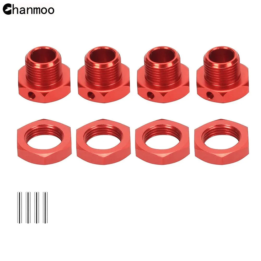 Universal 17mm Hex Nut Sleeve Wrench — Metal Coupler Tool Kit for 1/8 RC Car, Truck, Monster Truck X-Maxx & SUMMIT Parts