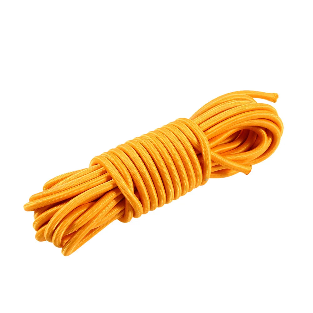 5 Meters 4mm/5mm Kayak Elastic Bungee Cord – Paddle Holder, Deck Rigging & Rear Securing Rope for Boats
