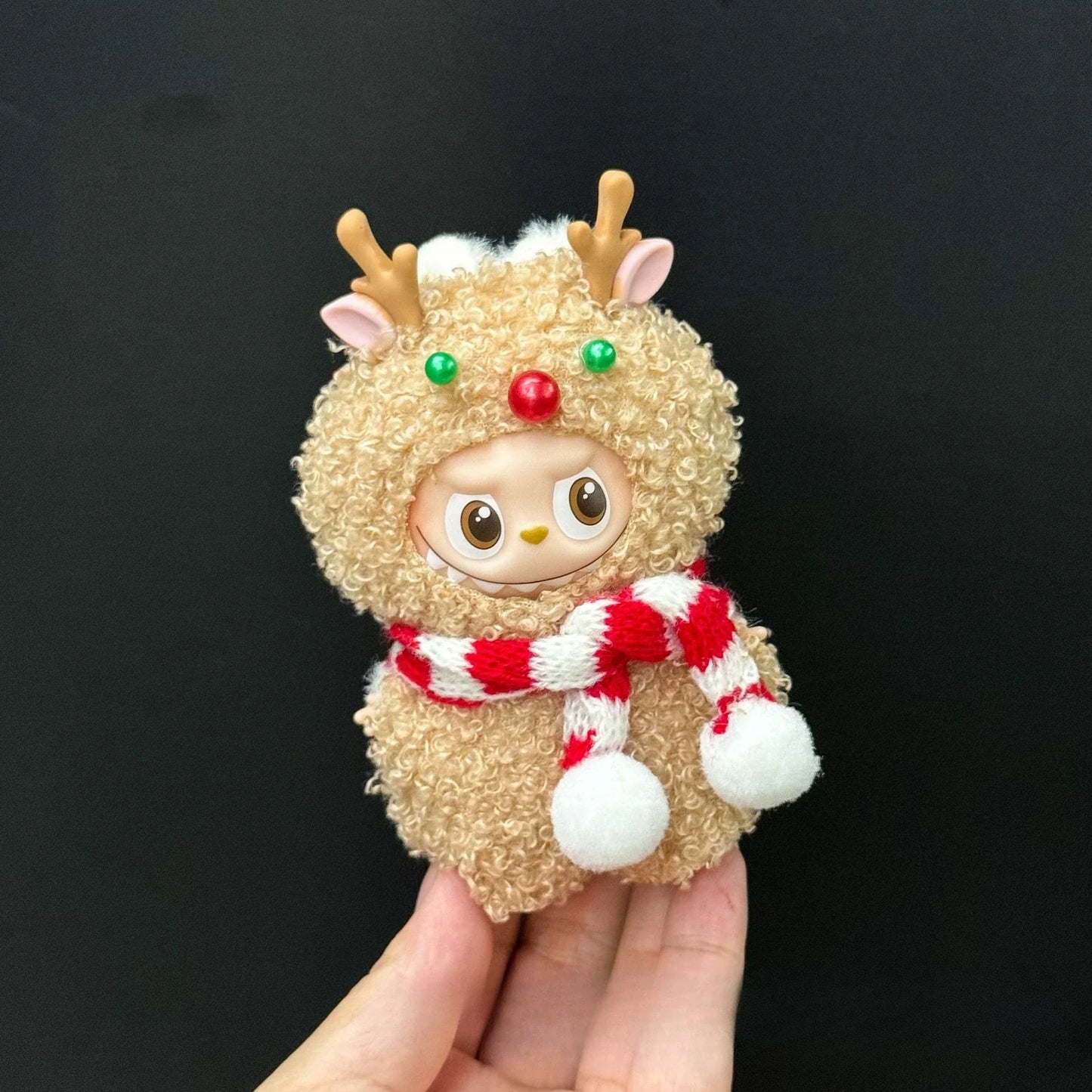 Mini Labubu 4.0 Pin – Love Clothes & Christmas Skirt Cloak Accessory for Labubu V4 Outfit