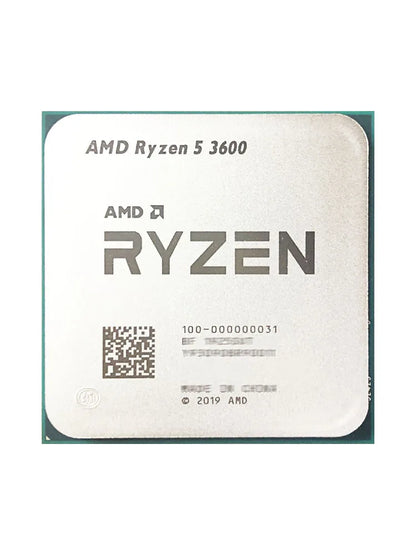 AMD Ryzen 5 3600 – Used 3.6GHz Zen 2 Gaming CPU, 6-Core 12-Thread, 65W L3=32MB, Socket AM4