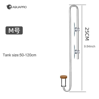 Aquarium CO2 Diffuser – Mini Bubble Counter for Fish Tank, Sprayer Equipment & Terrarium Marine Tools Accessory
