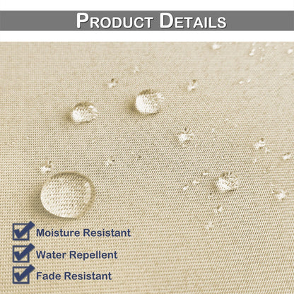 Waterproof Quilted Door Curtains - Self-Adhesive Thermal Insulated Window Drapes for Living Room and Bedroom, Wind-Resistant Panels