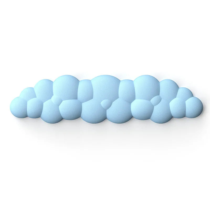 Memory Foam Mouse Pad with Wrist Rest – Anti-Slip Keyboard Cloud Desk Pad for Office & Gamer Comfort