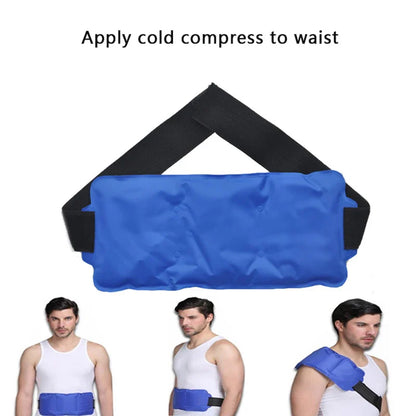 Ankle Brace Ice Pack Wrap – Reusable Hot & Cold Gel Therapy for Injuries, Sprains & Pain Relief