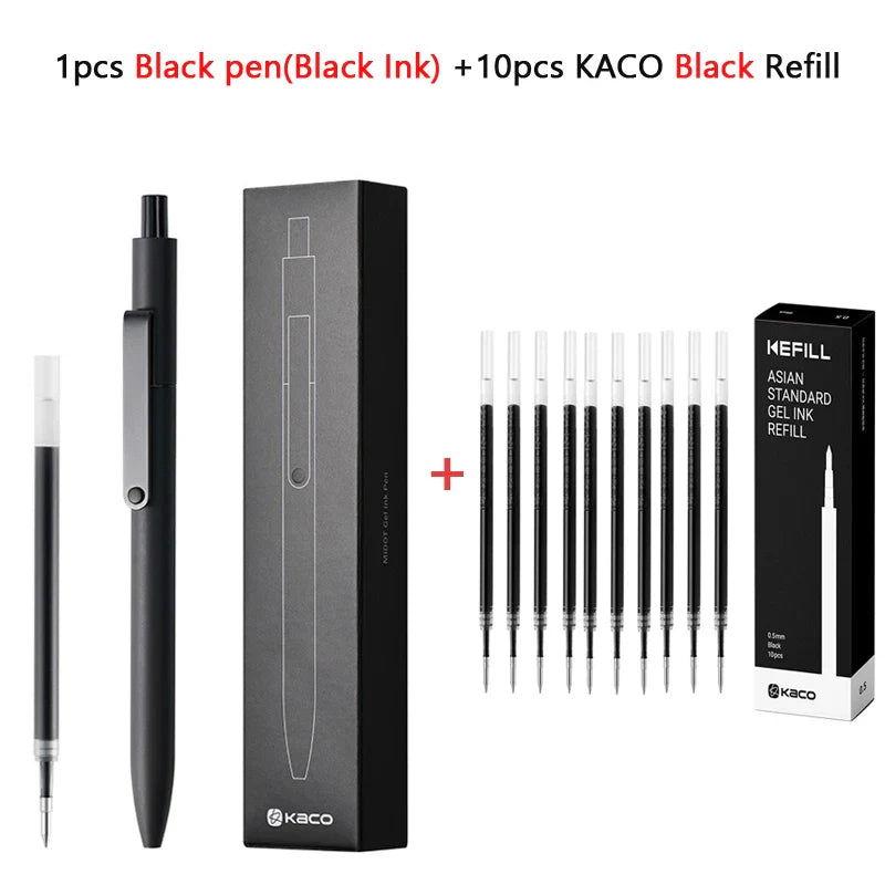 KACO 0.5mm MIDOT Gel Ink Pens – Quick-Drying, Smooth Writing, High-Volume for Exams, Grading, Homework, and Papers