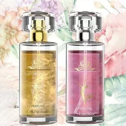 50ML Long-Lasting Pheromone Perfume Spray for Men & Women – Aromatherapy Sparkling Fragrance Attraction Scent Body Perfume