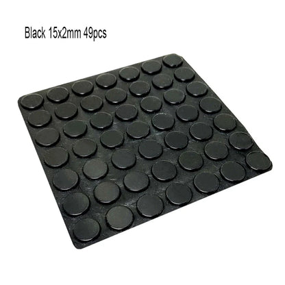 18–100PCS Self-Adhesive Silicone Door Stops – Cabinet Bumpers & Rubber Cushion Pads for Furniture Protection
