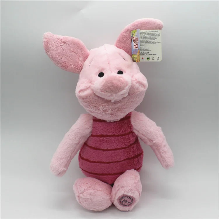 Winnie the Pooh Plush Toy - Cute Pooh Bear, Tigger, Eeyore & Piglet Stuffed Gift Doll for Kids