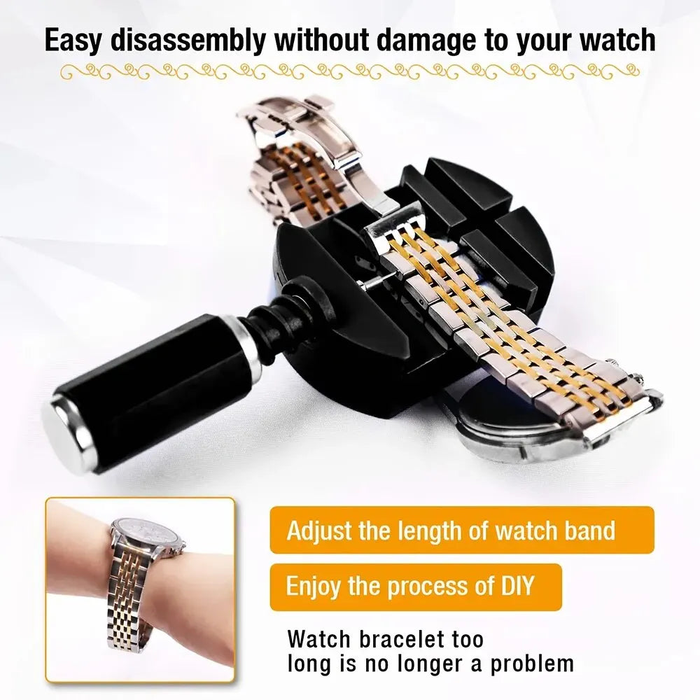Universal Watch Strap Remover Tool: Metal Bracelet Intercept Removal and Steel Strap Belt Installation - Watch Repair Tools